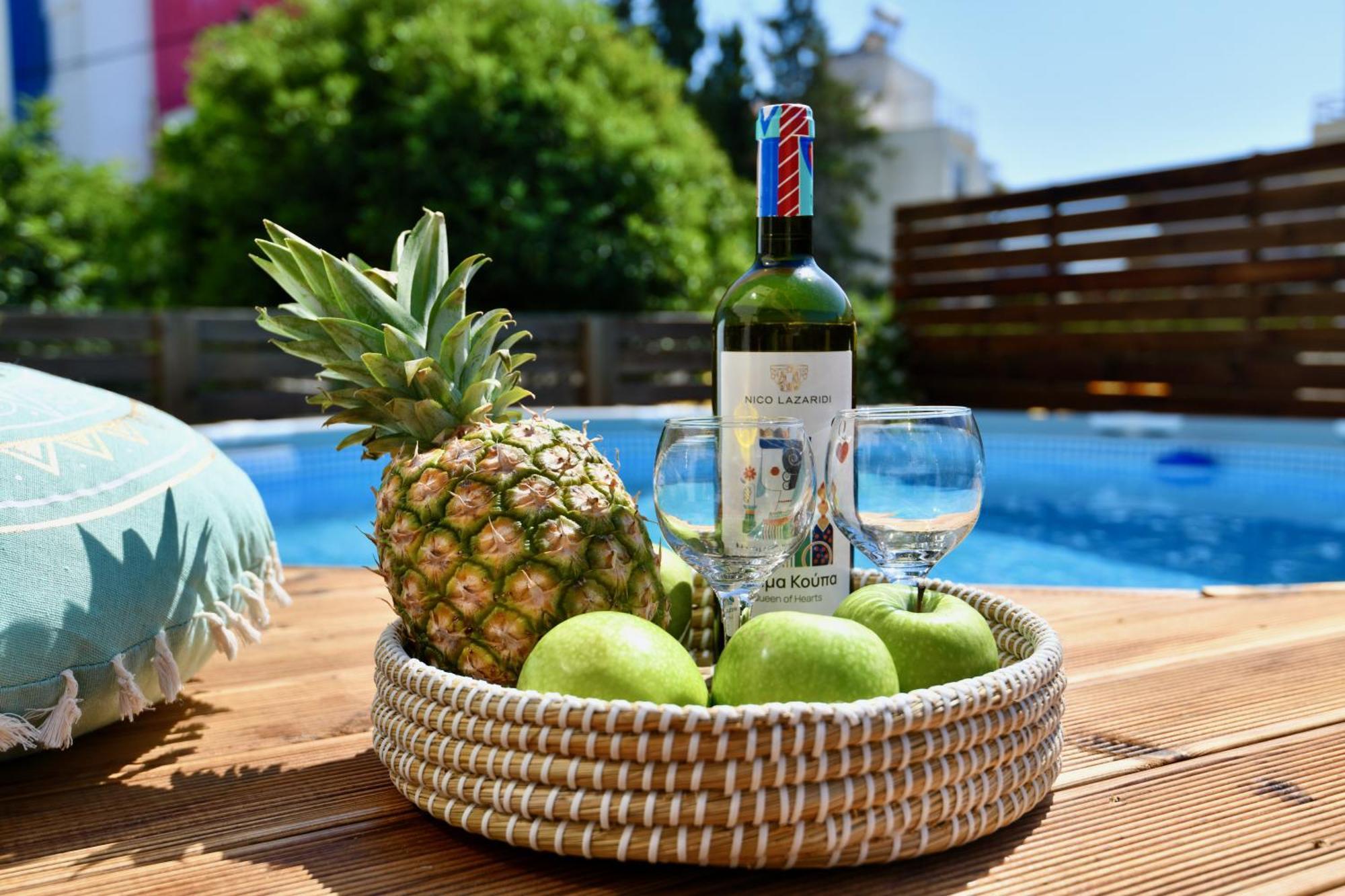Dionysus Seaside Villa Ialysos  Dış mekan fotoğraf